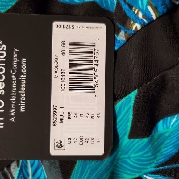 🆕️2023 ARRIVAL MIRACLESUIT PARADISO MIXOLOGY 12 - Picture 6 of 7